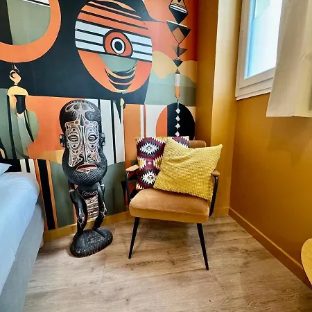 Appartement Totem Ethnic Chic- Lyon- Hôpitaux - Eurexpo